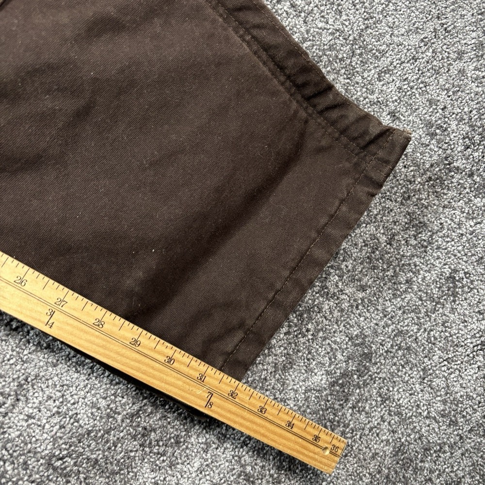 Vintage‎ Carhartt Bib Overalls Mens 40x32 Brown Canvas Quilted Insulated R27 DKB - Picture 14 of 14